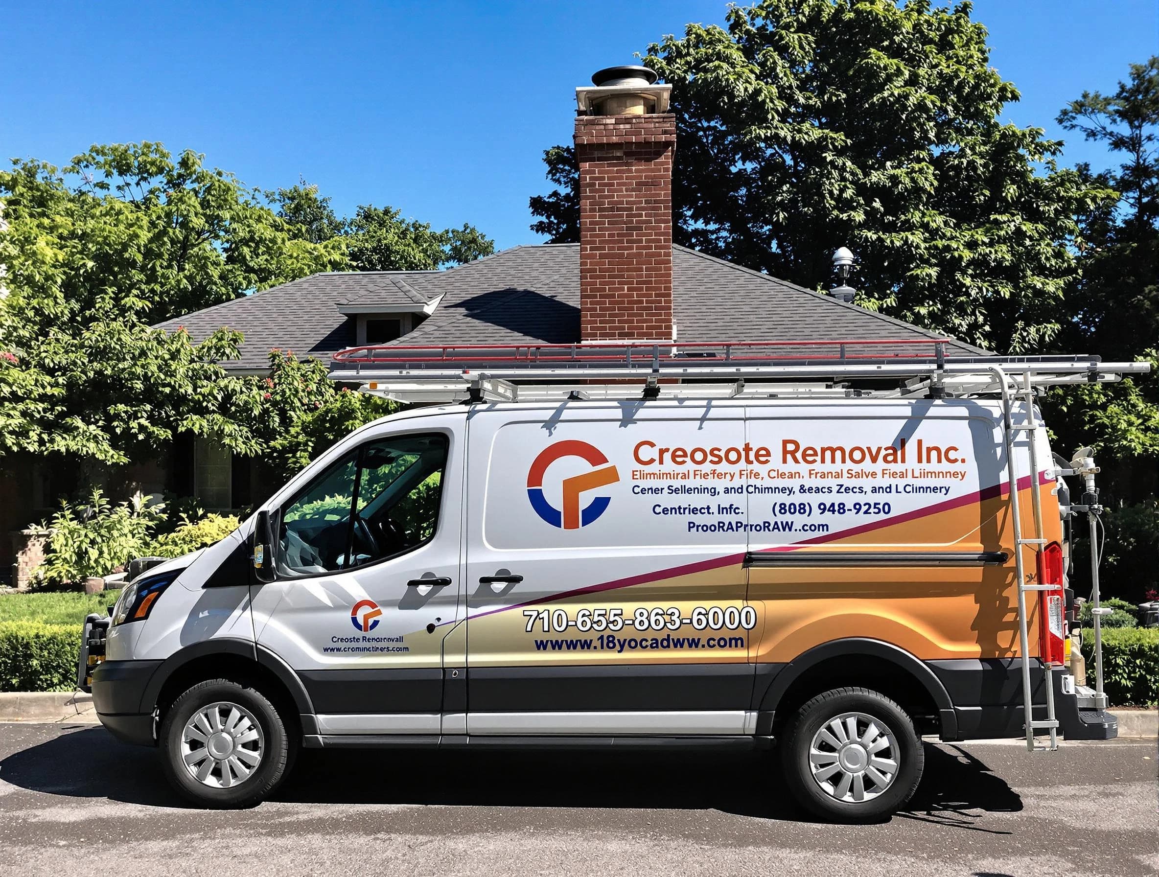 Saratoga Springs Chimney Sweep technician removing creosote safely in Saratoga Springs, UT