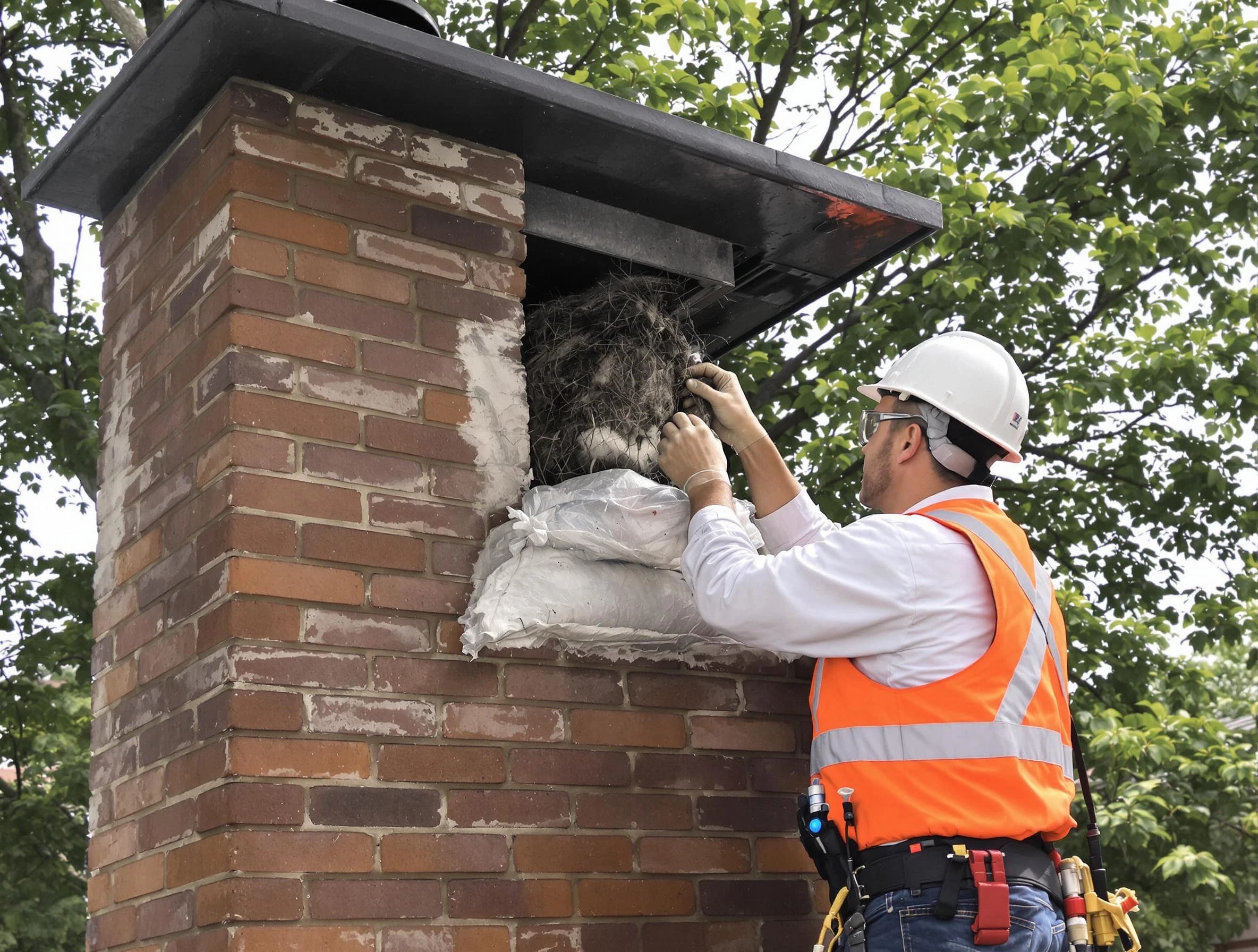 Humane removal of debris and animals by Saratoga Springs Chimney Sweep in Saratoga Springs, UT