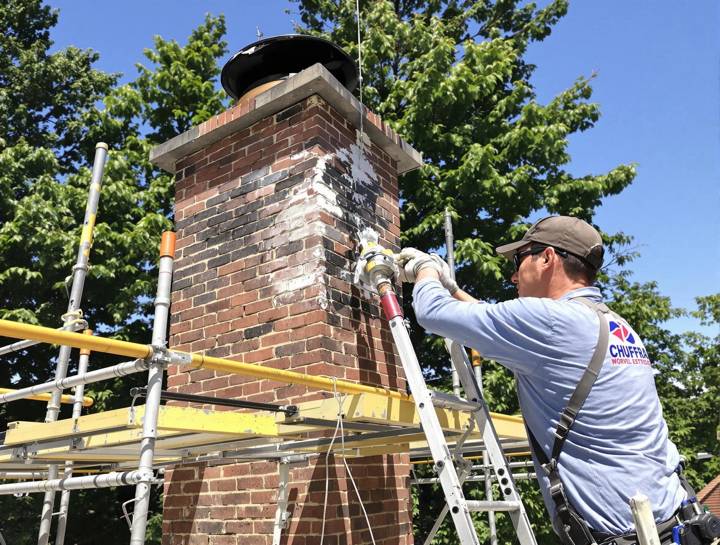 Structural chimney repair by Saratoga Springs Chimney Sweep in Saratoga Springs, UT