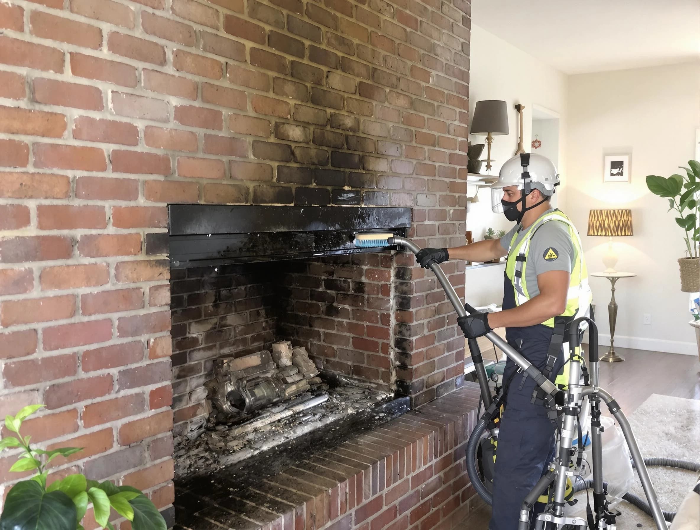Saratoga Springs Chimney Sweep providing fireplace cleaning services in Saratoga Springs, UT