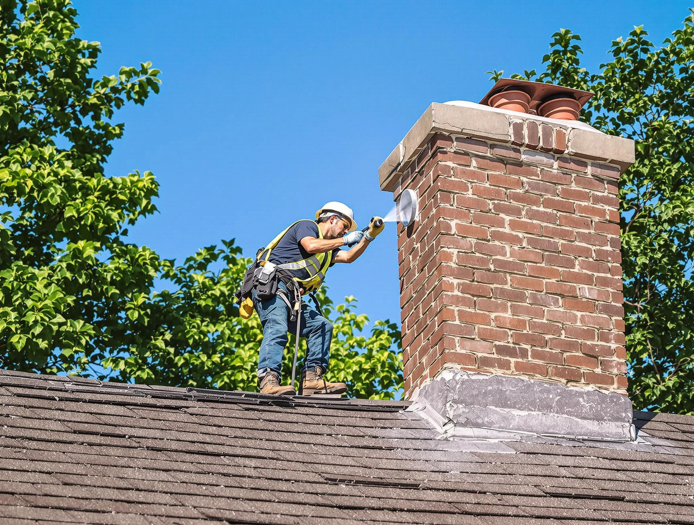 Saratoga Springs Chimney Sweep performing an inspection with advanced tools in Saratoga Springs, UT